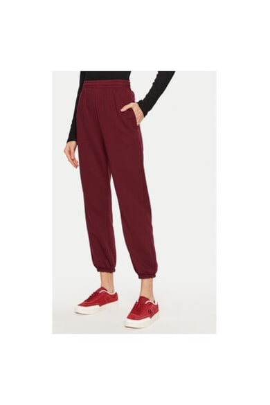 Pantaloni dama - 304905711 - Bumbac/Poliester - Rosu - Rosu
