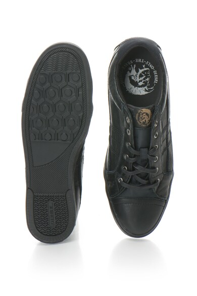 Diesel Pantofi sport de piele cu logo S-Tage Barbati