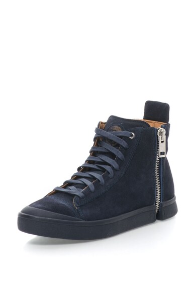 Diesel Pantofi sport mid-high de piele intoarsa S-NENTISH Barbati