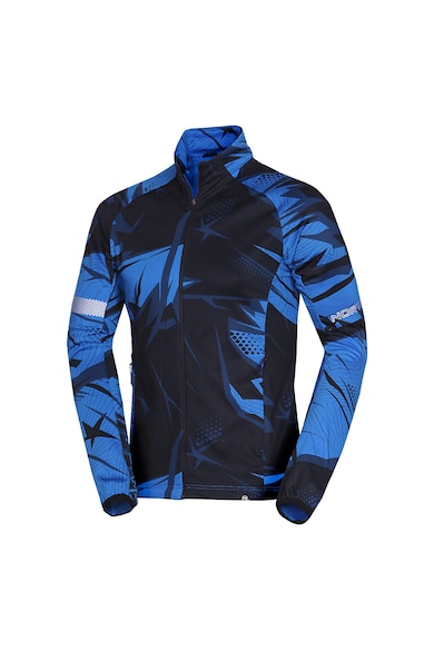 Hanorac tehnic skialp barbati SULOV 1 - Negru/Albastru