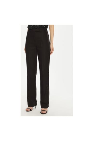 Pantaloni dama - 304485848 - Bumbac/Poliester - Negru - Negru
