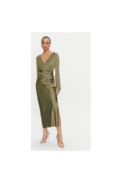 Rochie dama - 305002747 - Poliester - Verde - Verde