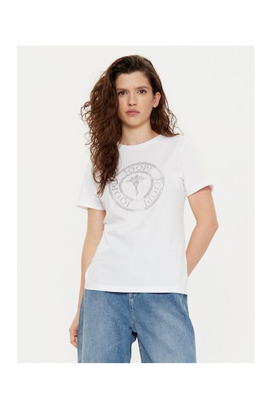 Tricou dama - 305182722 - Bumbac - Alb - Alb