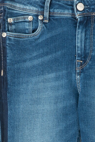 Pepe Jeans London Blugi regular fit cu garnituri tubulare Jena Shadow Fete