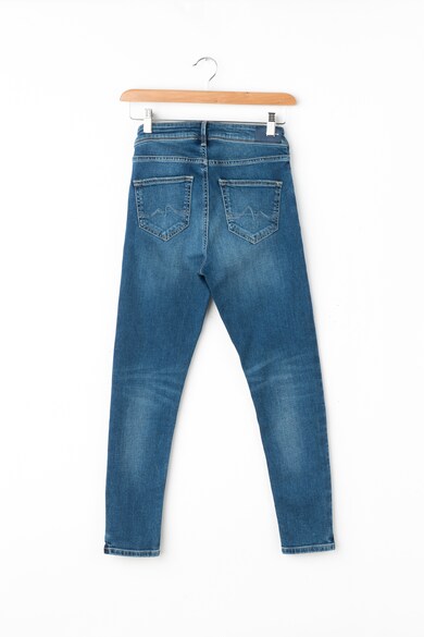 Pepe Jeans London Blugi regular fit cu garnituri tubulare Jena Shadow Fete