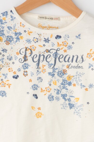 Pepe Jeans London Virágmintás muszlinfelső Lány