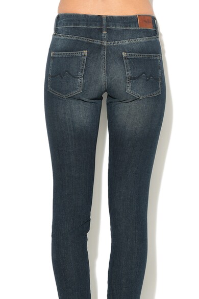 Pepe Jeans London Blugi skinny cu aspect decolorat Pixie Femei