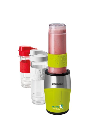 Concept Mini Blender  SM-338x, 500 W, , 23000 rpm, Smoothie, 2 recipiente 570 ml, 1 recipient 400 ml, fara BPA Barbati