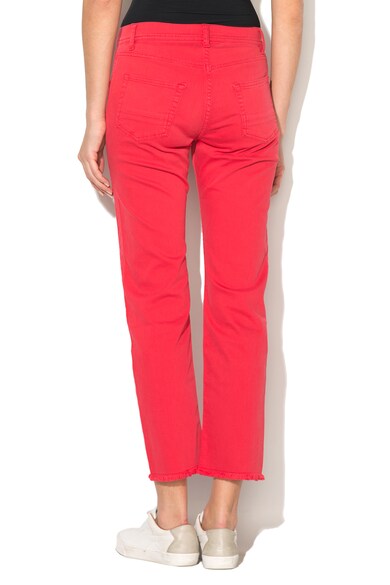 NG Style Pantaloni crop cu terminatii nefinisate Femei