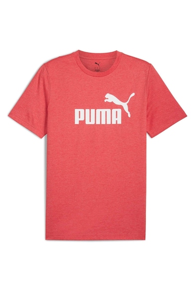 Tricou Ess No. 1 Logo Heather Tee - Rosu