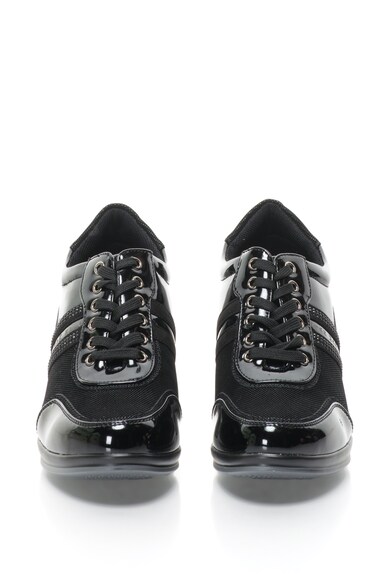 Gian Marco Venturi Спортни обувки със скосена платформа и лачени зони Жени