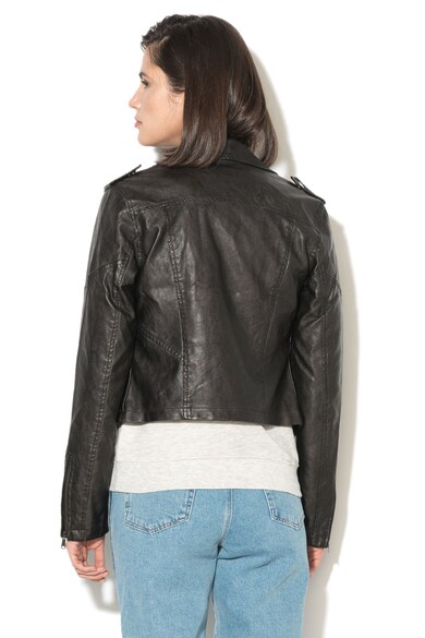 Funky Buddha Jacheta biker de piele sintetica Femei