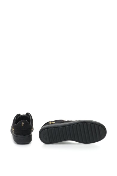 Juicy Couture Pantofi sport texturati cu aplicatii din strasuri si paiete Tessa Femei