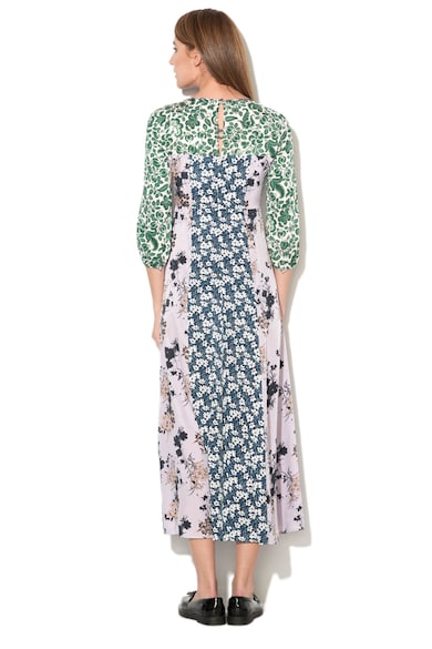 Max&Co Rochie maxi evazata cu model floral Peonia Femei