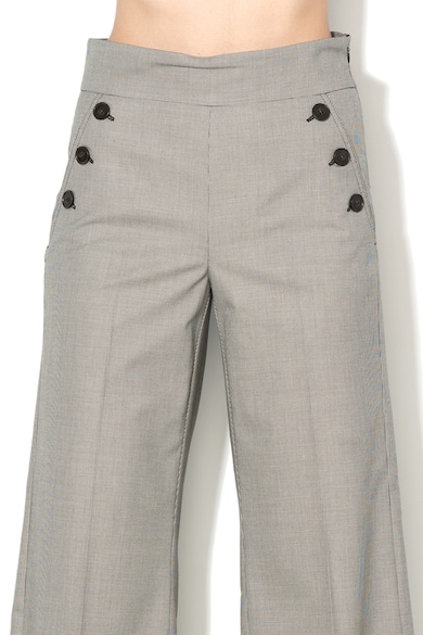 Marella Pantaloni culotte cu buzunare laterale cu nasturi Iliade Femei