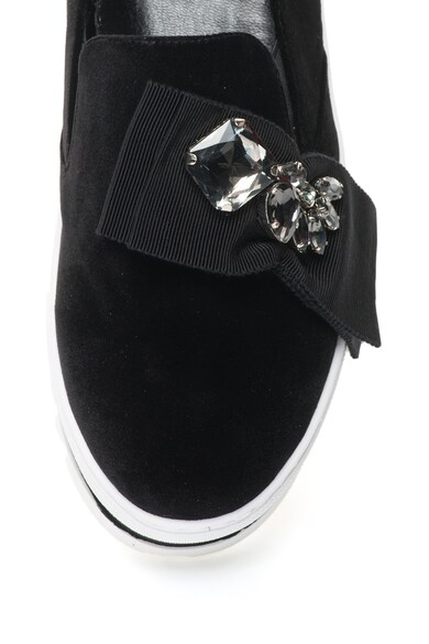 Marella Pantofi flatform slip-on de catifea cu funda Disco Femei