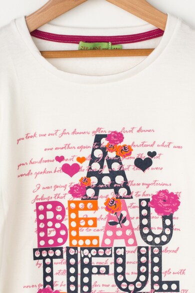 Zee Lane Kids Bluza cu imprimeu text Baieti