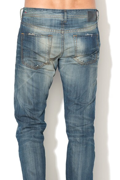 Diesel Blugi conici slim fit cu aspect decolorat Buster Barbati