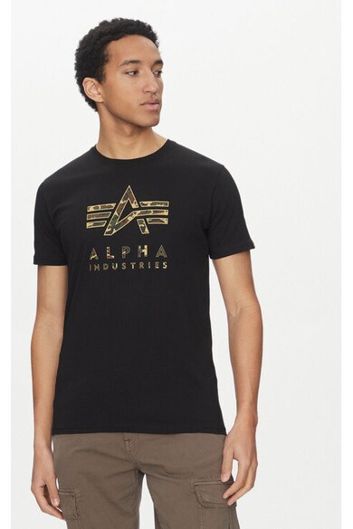 Tricou barbati - 305301659 - Bumbac - Negru - Negru