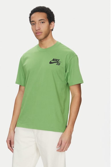 Tricou barbati - 305366092 - Bumbac - Verde - Verde