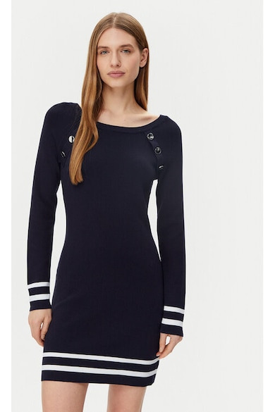 Rochie dama - 305253514 - Viscoza/Poliamida - Albastru - Albastru