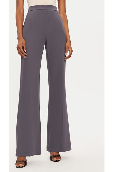 Pantaloni dama - 304864957 - Poliester - Gri - Gri