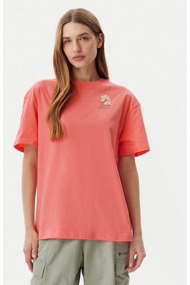 Tricou dama - 304694707 - Bumbac organic - Roz - Roz