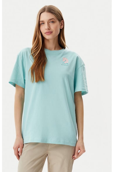 Tricou dama - 304694714 - Bumbac organic - Verde - Verde