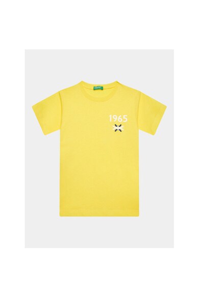 Tricou baieti - 302079681 - Bumbac - Galben - Galben