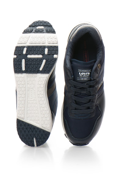 Levi's Pantofi sport din piele sintetica si material textil Barbati