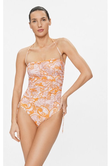 Costum de baie dama - 303700683 - Poliamida - Portocaliu - Portocaliu