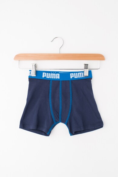 Puma Boxeri cu banda cu logo Basic - 2 perechi Baieti