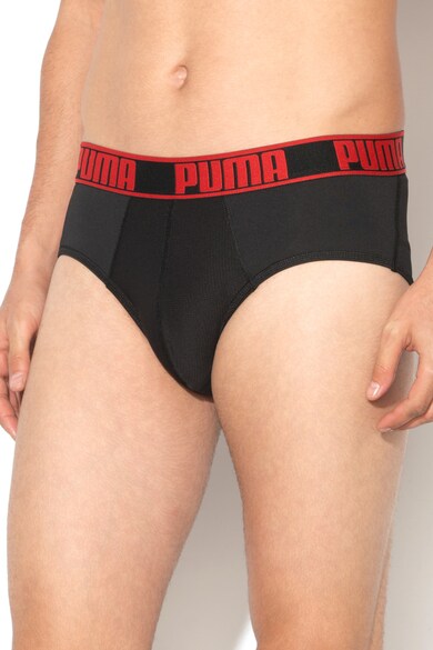 Puma Set de chiloti cu banda cu logo - 2 perechi Barbati