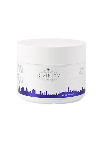 D·VINITY Pachet ingrijire par  Violet Moon: Sampon, 250 ml + Masca, 250 ml + Balsam regenerare + Perie Femei