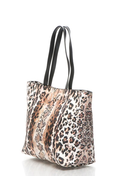 JUST CAVALLI Geanta tote cu animal print Femei