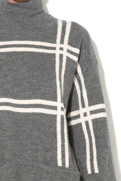 Pennyblack Разкроен вълнен пуловер Odierno на каре Жени