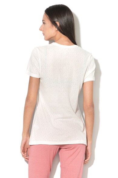 ESPRIT Bodywear Tricou de casa cu design perforat Annie Femei