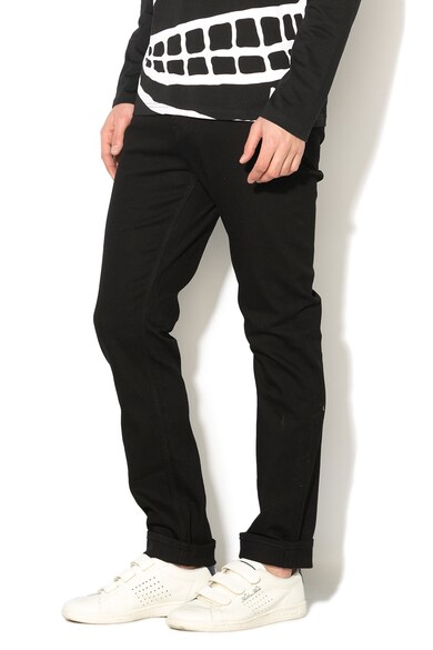 Cheap Monday Blugi slim fit cu croiala conica si talie medie Sonic Barbati