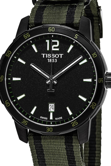 Tissot Ceas cu o curea in dungi Barbati