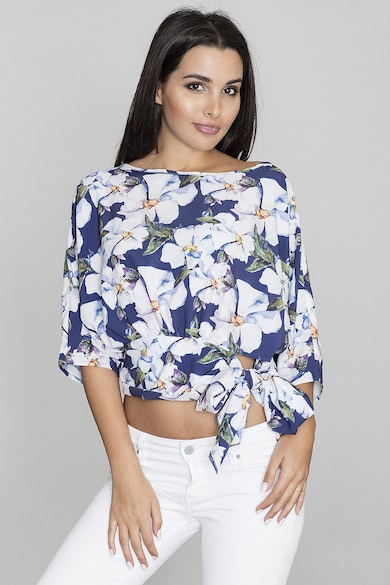 Bluza dama - Poliester/Elastan - Multicolor -