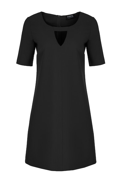Rochie mini neagra - eleganta - poliester