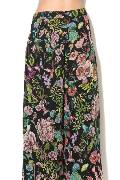 JUST CAVALLI Pantaloni ampli cu model floral Femei