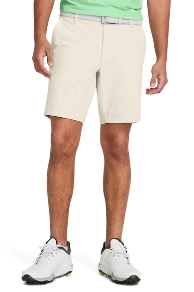 Pantaloni scurti conici pentru golf Drive - Alb fildes