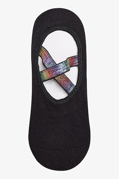 Sosete scurte din amestec de bumbac - Negru