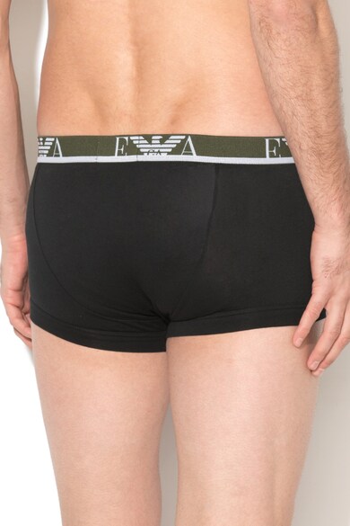 Emporio Armani Underwear Emporio Armani, Set de boxeri cu logo in talie - 2 perechi Barbati