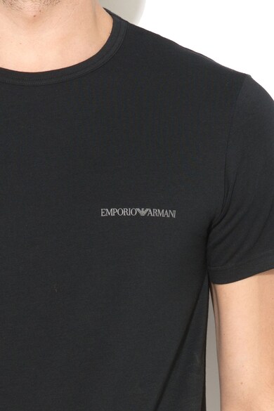 Emporio Armani Underwear Emporio Armani, Set de tricouri de casa cu imprimeu logo - 2 piese Barbati
