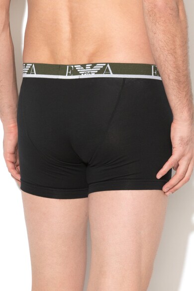 Emporio Armani Underwear Emporio Armani, Set de boxeri cu banda ela 1stica cu logo in talie - 2 perechi Barbati