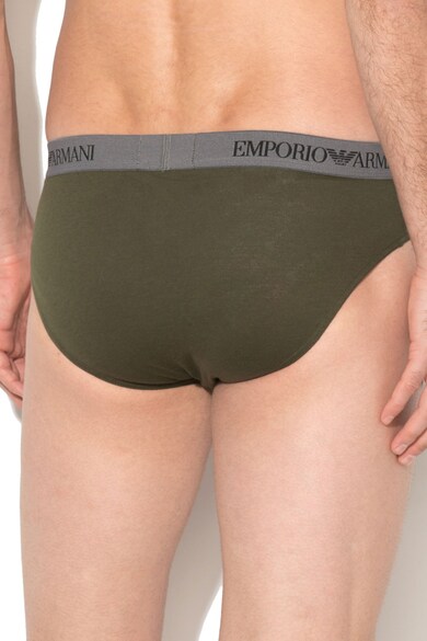 Emporio Armani Underwear Emporio Armani, Set de chiloti cu banda elastica in talie - doua perechi Barbati