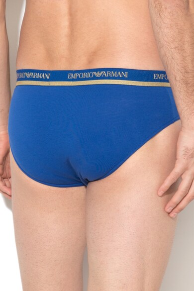 Emporio Armani Underwear Set de chiloti cu banda cu logo in talie - 2 perechi 111733-7A598 Barbati