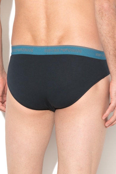 Emporio Armani Underwear Emporio Armani, Комплект слипове с еластична талия с лого - 3 чифта Мъже